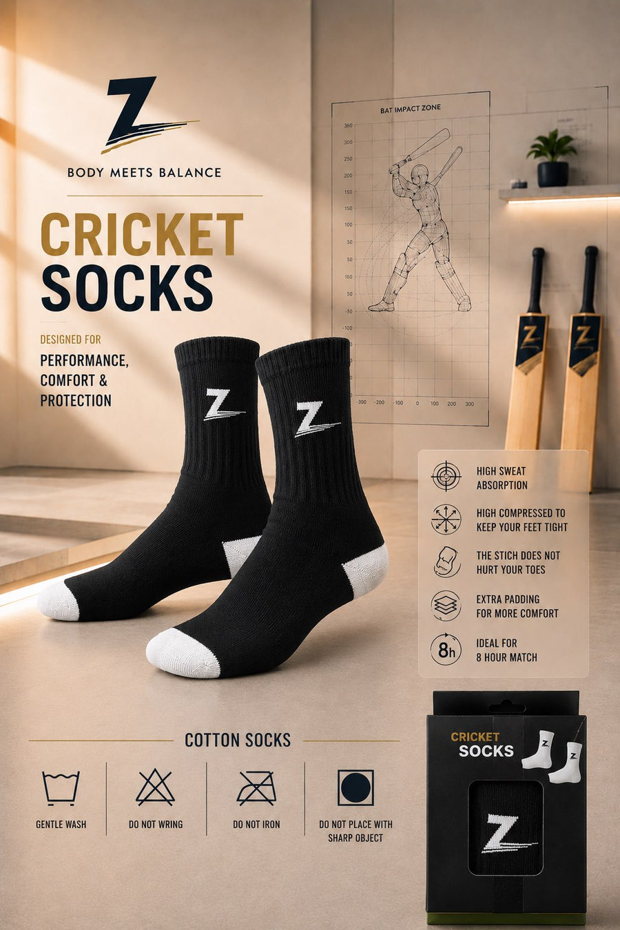Cricket Socks